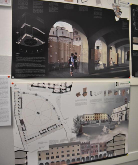 Gli architetti senesi riqualificano i portici 