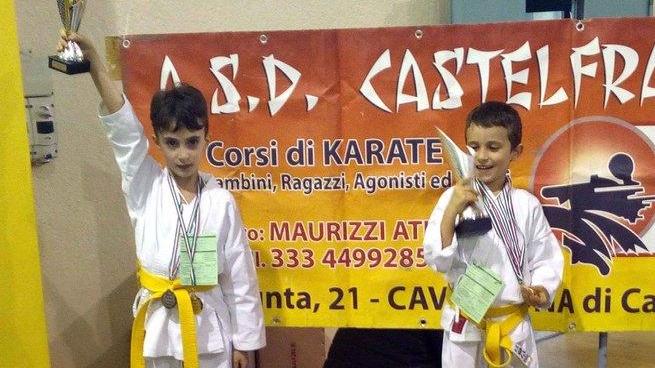 I giovani karateka Panaro si fanno onore a Savigno nel trofeo Festa del Tartufo