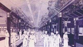 la galleria coperta nel progetto