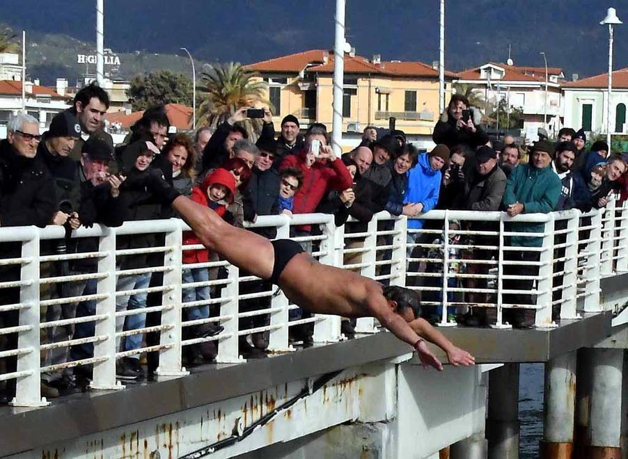 Mastrodomenico pronto al tuffo di Capodanno
