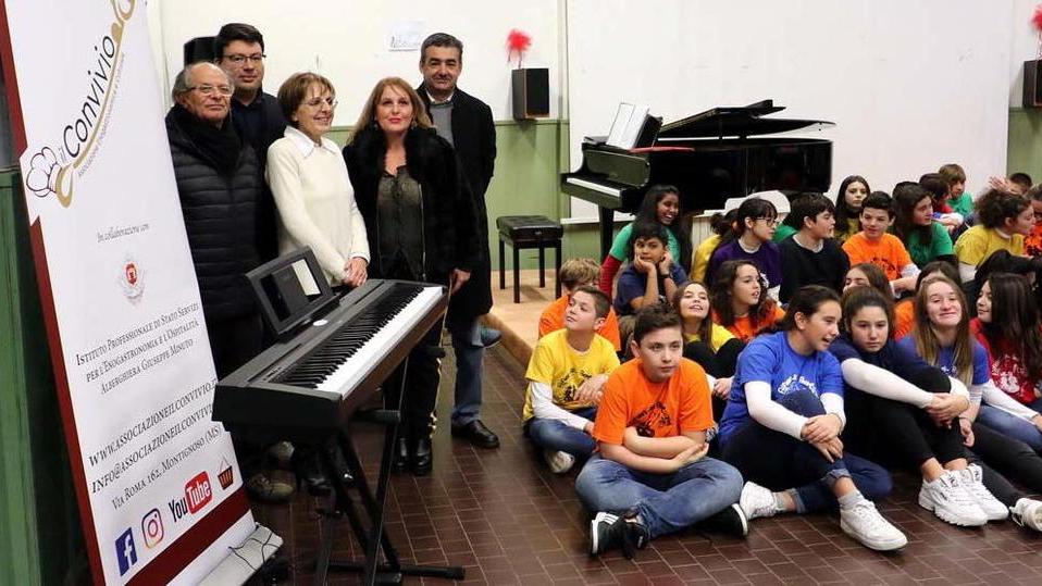 Donata una pianola all’istituto Bertagnini