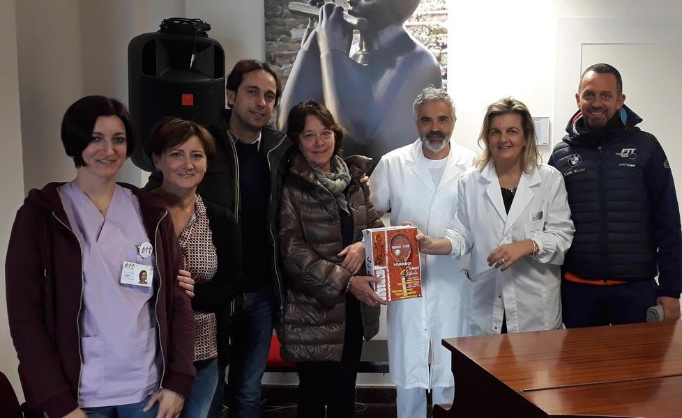 Donazione dalla famiglia dell’avvocato-tennista Rossari 