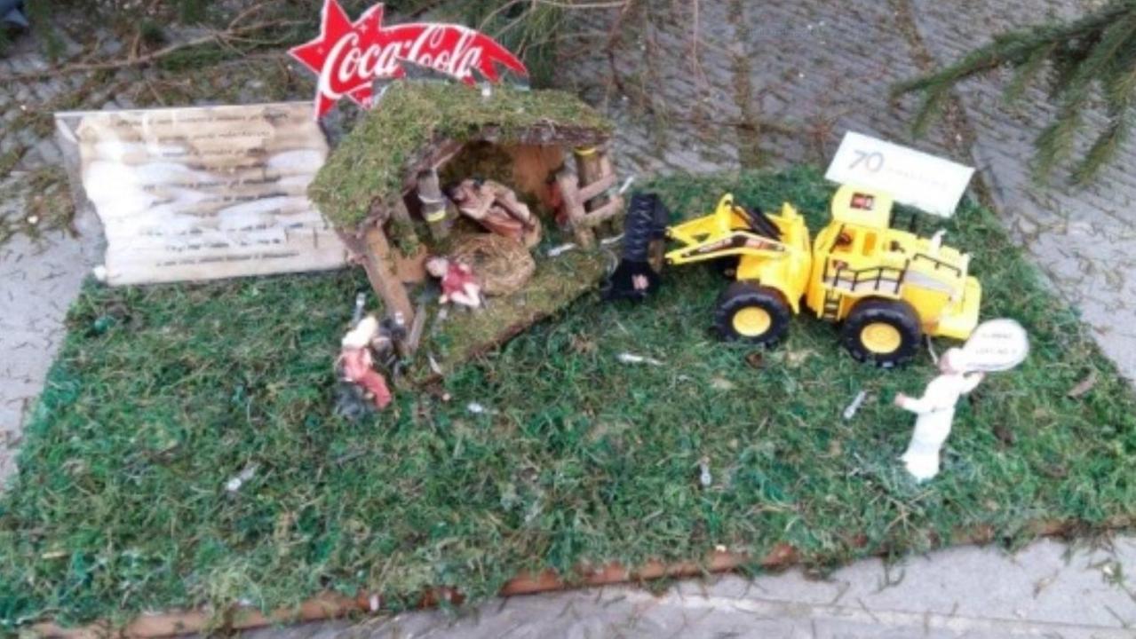Non mi piace il presepe dei politici
