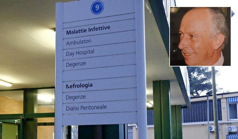 Muore ex primario di malattie infettive 