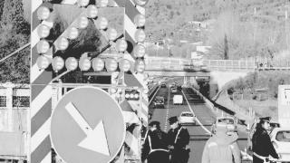 I rilievi di un incidente in autostrada