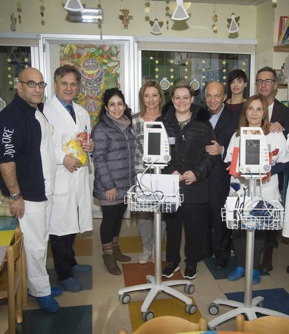 Il gran cuore di Ramona Quattro monitor per i bambini malati