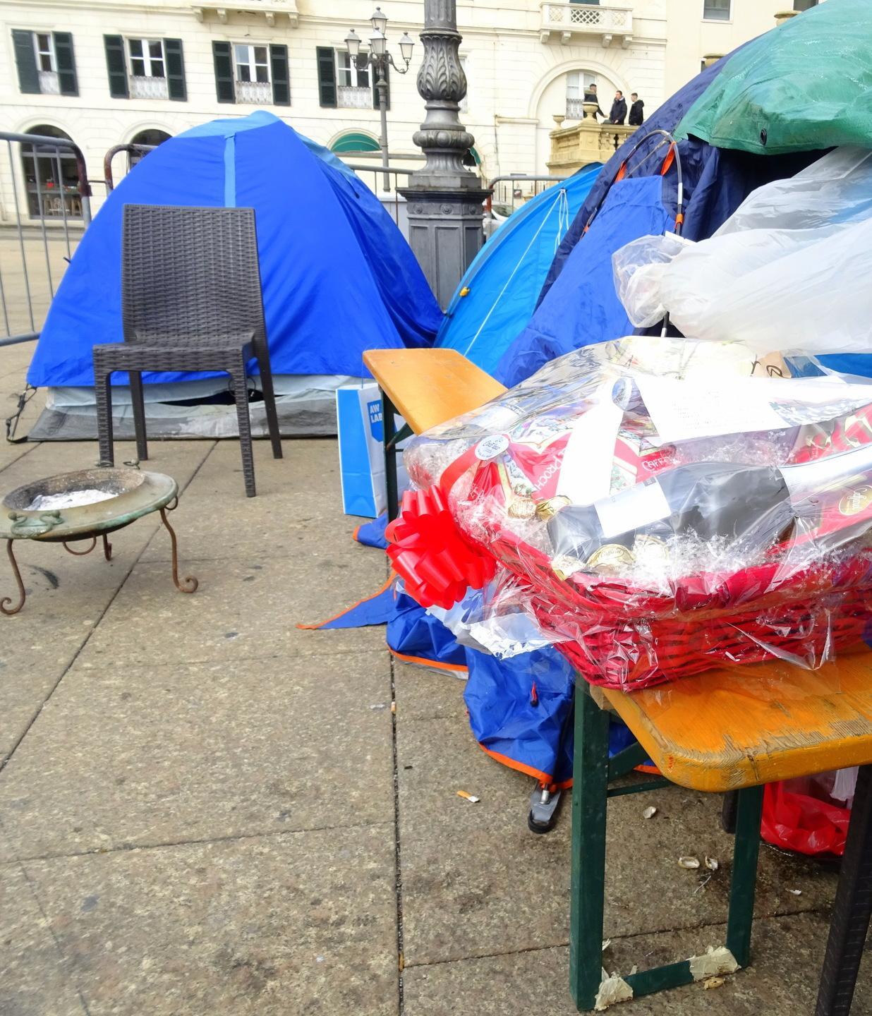 Sassari, il triste Natale dei lavoratori Secur 