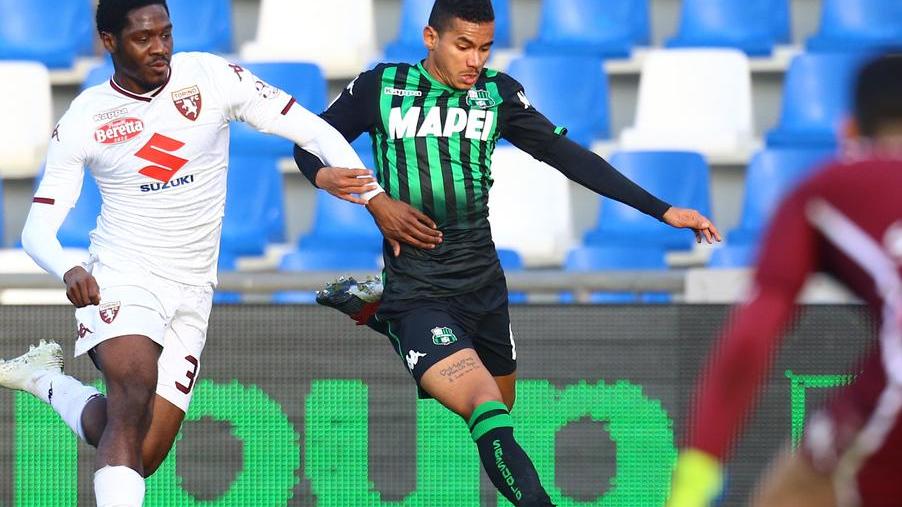 Il 26 Sassuolo all’Olimpico con la Roma dell’ex Di Fra Rogerio out, rientra Djuricic