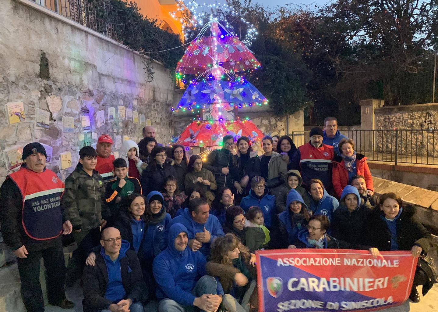 L’albero di Natale degli ex carabinieri