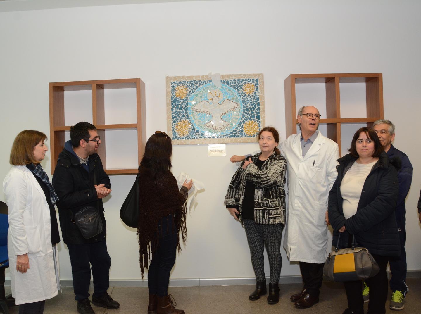 Un mosaico in dono al Giovanni Paolo II 