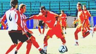 Banchelli, autore del gol della bandiera della Pistoiese