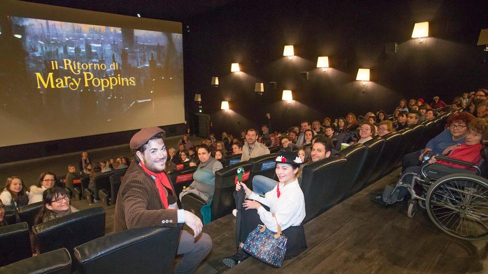 Colazione con Mary Poppins “pienone” in sala al Victoria