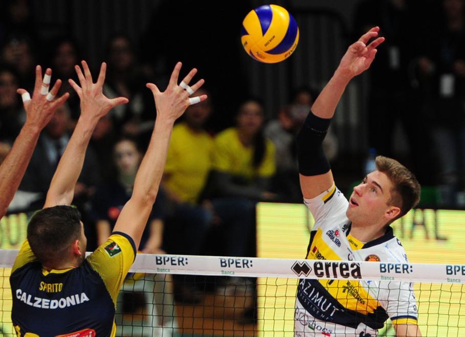 Modena, volley, Rossini: «Abbiamo battuto una squadra pericolosa, questo è un ottimo risultato» 