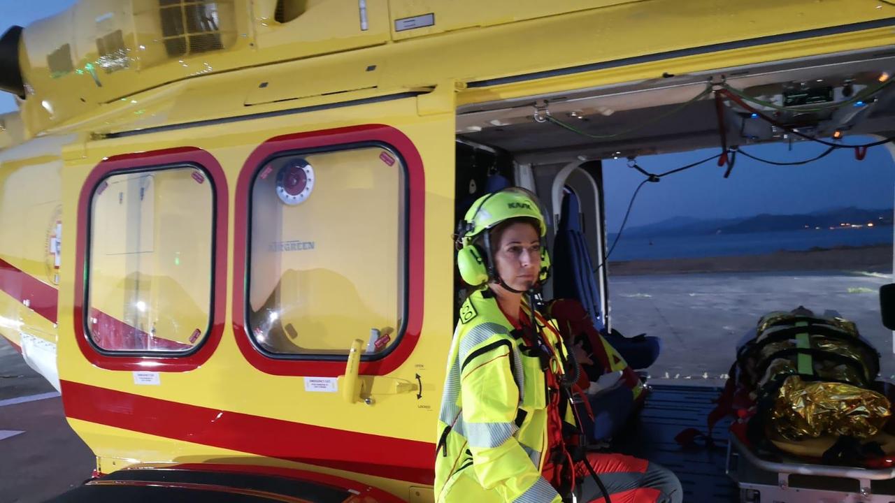 L'elicottero del soccorso, immagine di repertorio