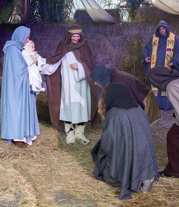 La Natività conquista grandi e bambini