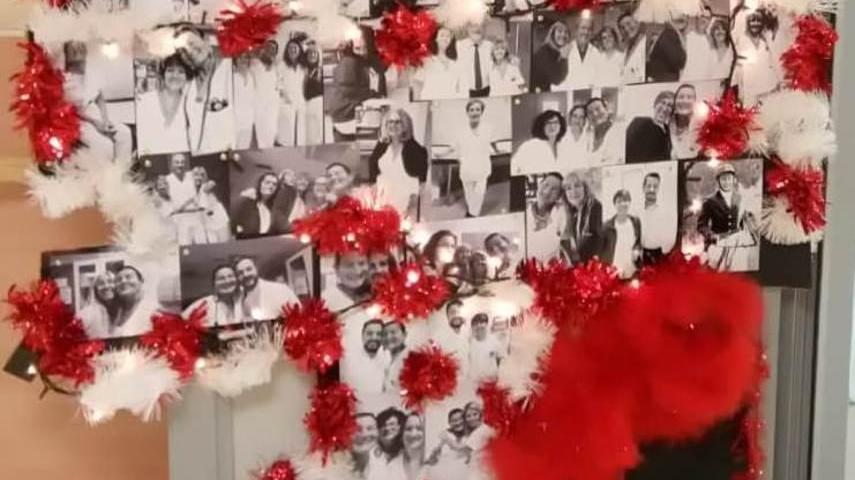Gli addobbi di Natale? Le foto di tutti i sanitari