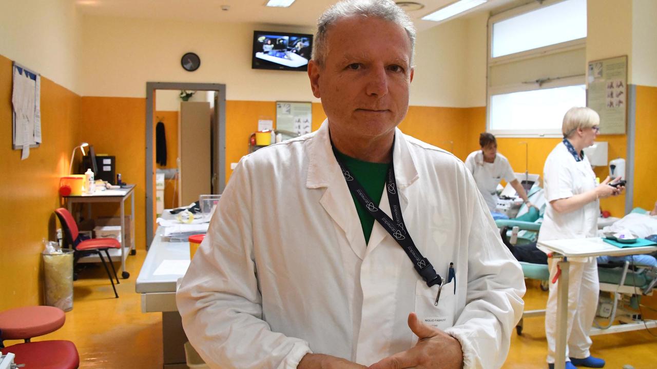 Fabrizio Niglio, primario del centro trasfusionale