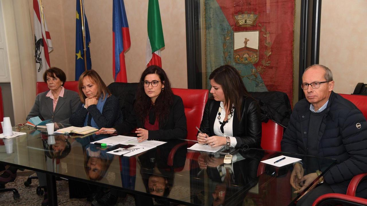 La conferenza stampa della sindaca Brogi con parlamentari e consiglieri regionali Pd