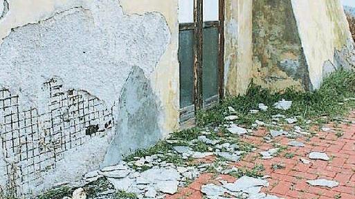 L'intonaco del casale