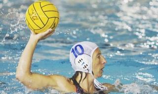 Francesca Romano nelle vesti di giocatrice e ora a bordo piscina in quella di tecnico