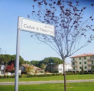 Il parco pubblico dove saranno piantati alcuni alberi