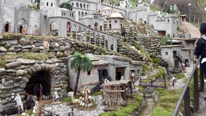 Un’opera d’arte natalizia a Petroio