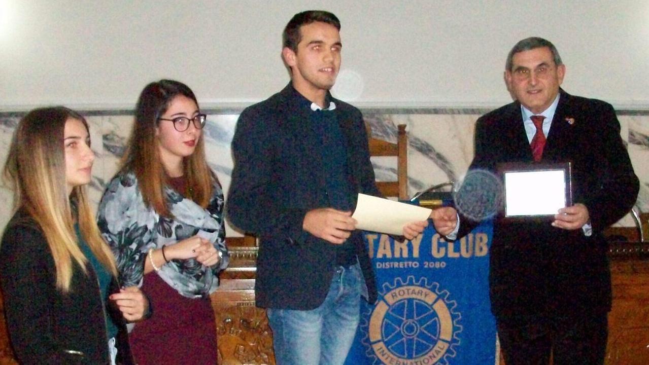 Premio del Rotary Club agli studenti meritevoli