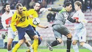 Un’azione di gioco della partita