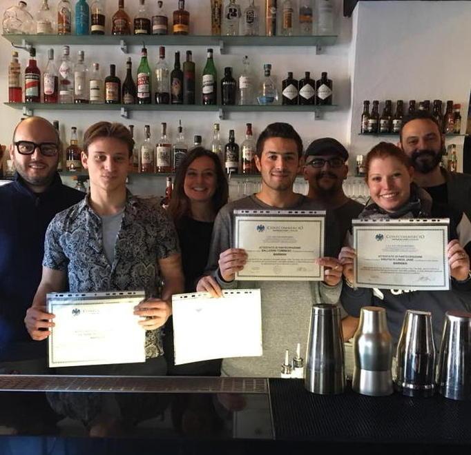 Barman professionisti con il maestro Ruggero Pareti 