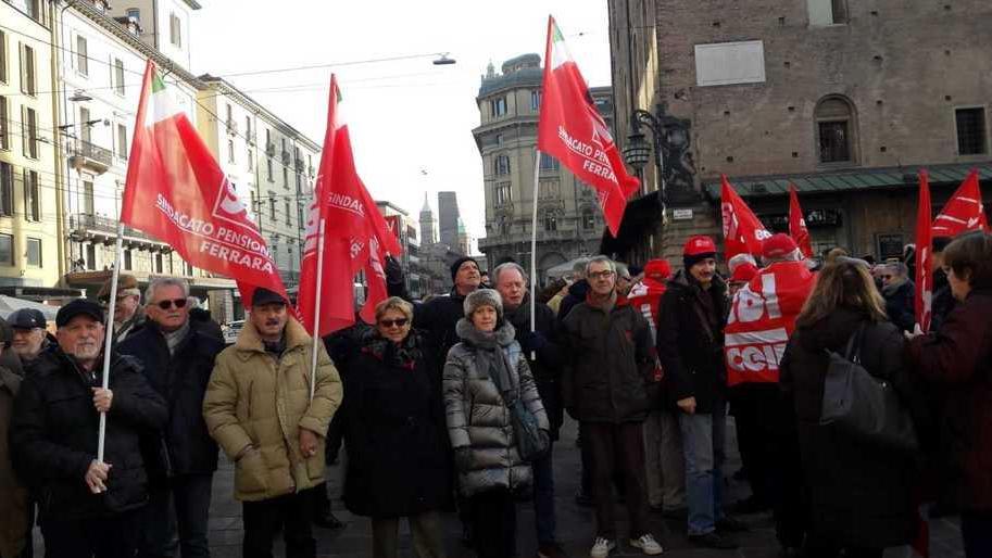 In piazza per le pensioni