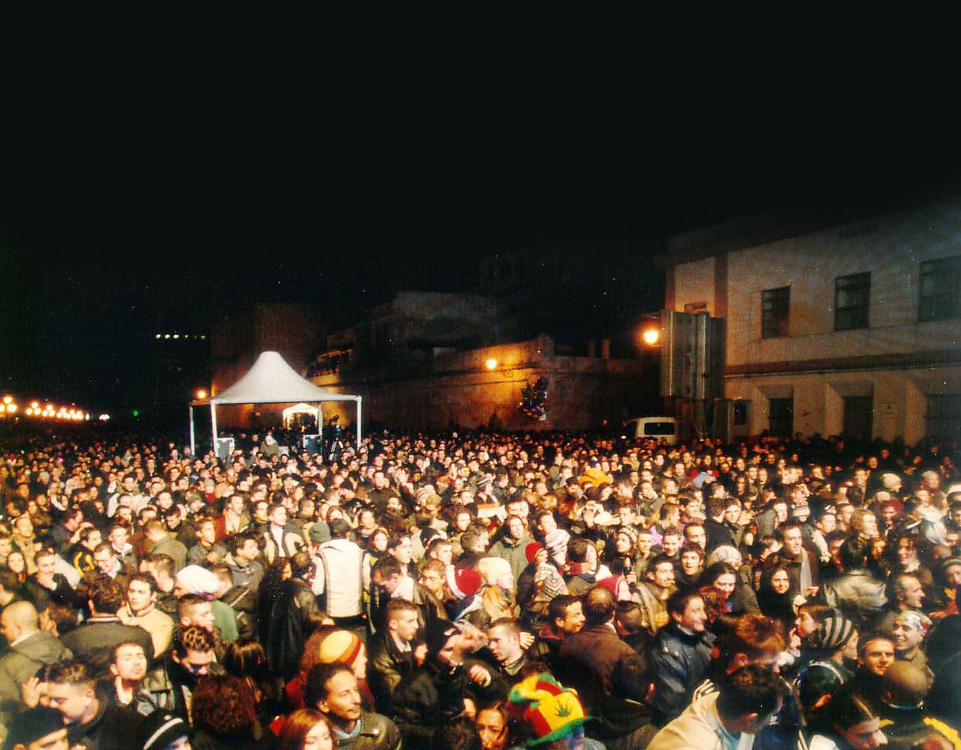 Capodanno in piazza, tutto iniziò ad Alghero 