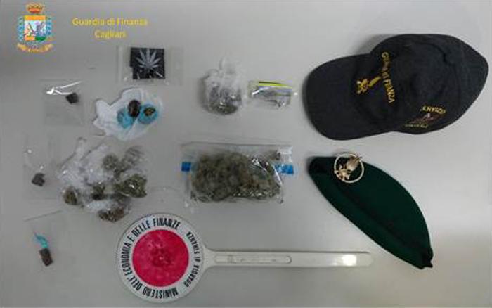 Cagliari, operazione antidroga delle Fiamme Gialle: diverse denunce