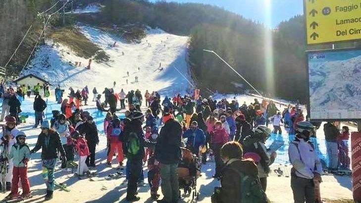 L’Appennino fa il pienone e a Fanano arrivano tanti sportivi e vip