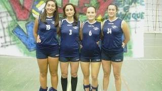 Benedetta Colzi Irene Bendini, Azzurra Antichi e Caterina Cogliandro del Viaccia Volley