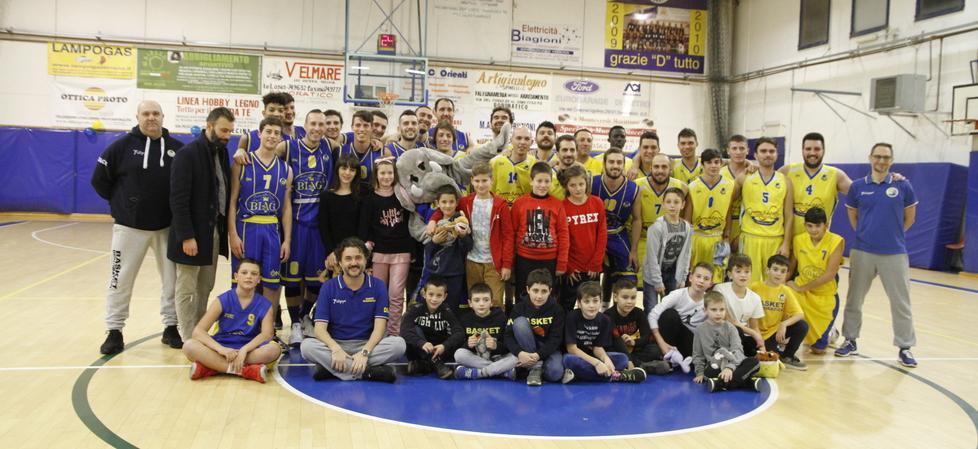 Il Basket Donoratico regala spettacolo ed entusiasmo nell’All Star Game gialloblù 