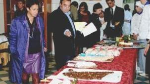 Panna, aglio e pomodoronella torta premiata per la festa della Toscana