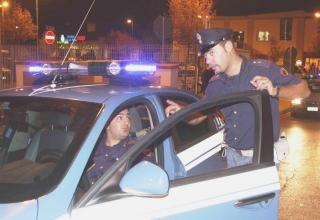 Una pattuglia della polizia