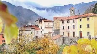 Una veduta panoramica di Orsigna