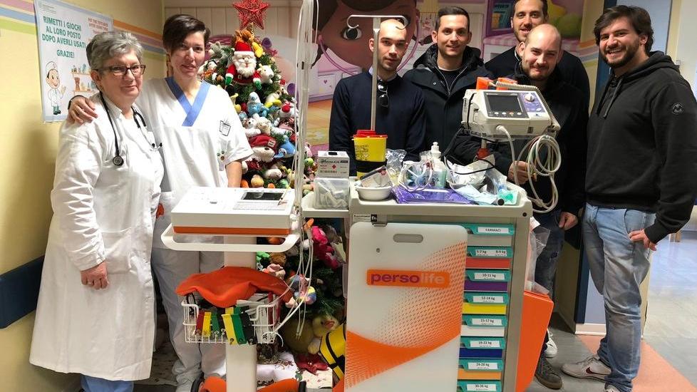 Sport Party dona due apparecchi alla pediatria