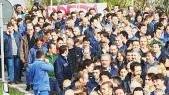 Il corteo di protesta di lunedì mattina