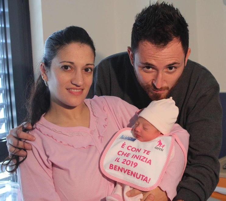 È Veronica la prima bimba del 2019 al Santo Stefano Netto calo delle nascite 