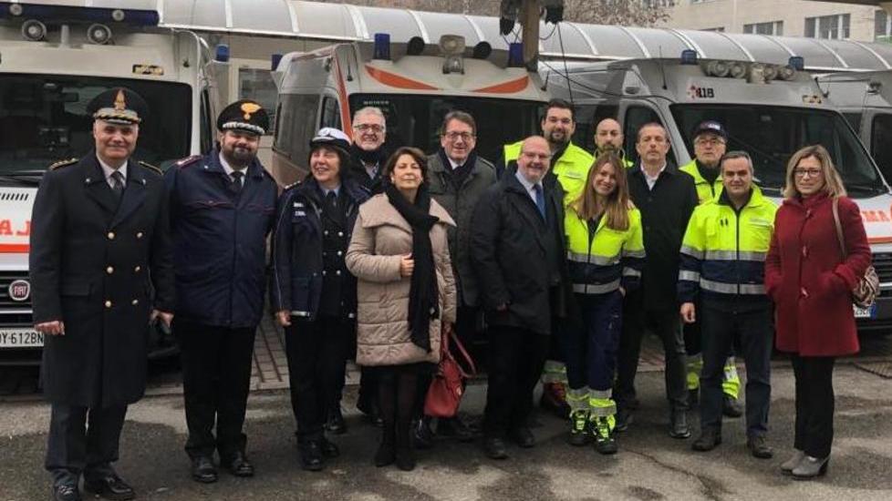 Il prefetto in visita alle forze dell’ordine