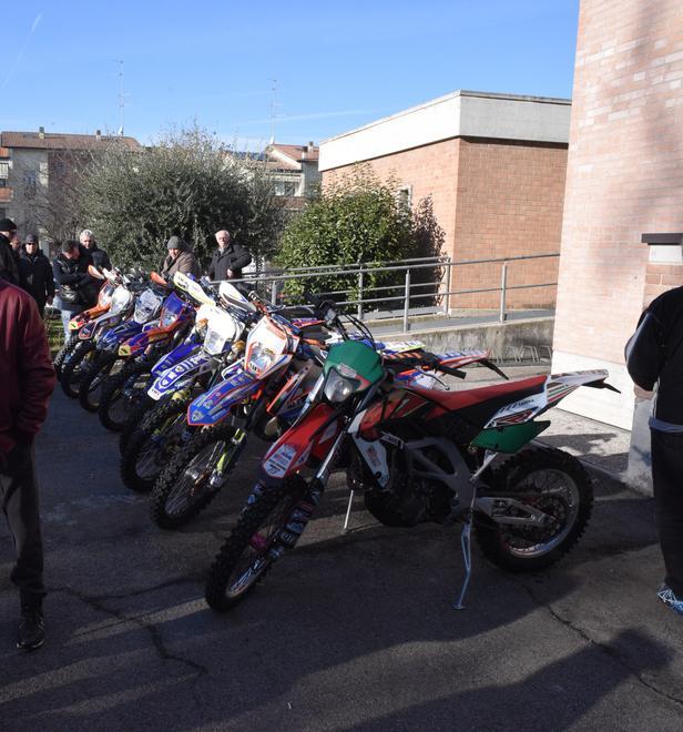 Rombo di moto per l’addio a Fabio Albertini Bettuzzi 
