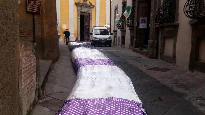 Quest’anno la calza dei record si allunga di ben ottanta metri