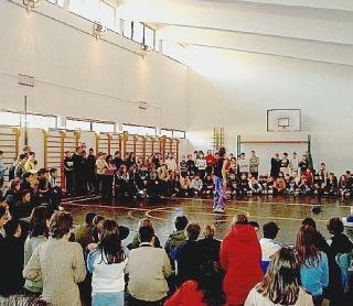 La palestra del polo scolastico di Vicopisano