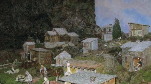 Il presepe meccanico è visitabile tutto l’anno al centro Quadrifoglio