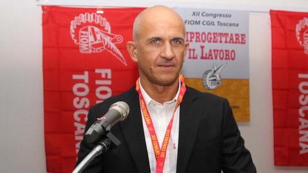Massimo Braccini, segretario regionale della Fiom Cgil