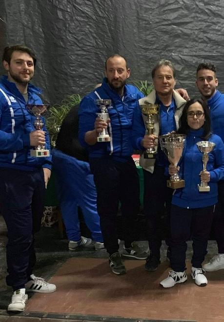 Gli atleti medagliati a Vercelli per la Palestra Vis Maior