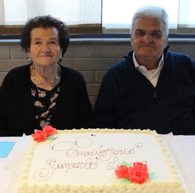 Sessant’anni di nozze per Giancarlo e Laura