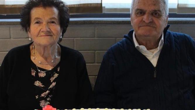 Sessant’anni di nozze per Giancarlo e Laura